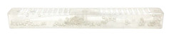 Transparent Kristall Cigarr Bar Luftfuktare Humidor Tub Fuktstripa Reseförvaring