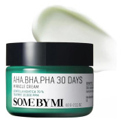 30-dagars Miracle Cream 60ml - AHA BHA Exfolierande & Återfuktande Kräm - Porvård & Utslätande Hud
