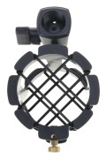 NB04 Universal Mikrofonstötdämpare Mikrofonklämma Hållare Fäste