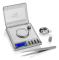 Smart Weigh Gem20-20g X 0,001 gram, Digital Milligram Smyckesvåg med hög precision, Omladdning, Smyckes- och Ädelstensvåg, Kalibreringsvikter och Tweeze