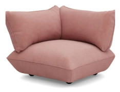 Fatboy, sumo soffa hörndel höger cord recycled soft pink