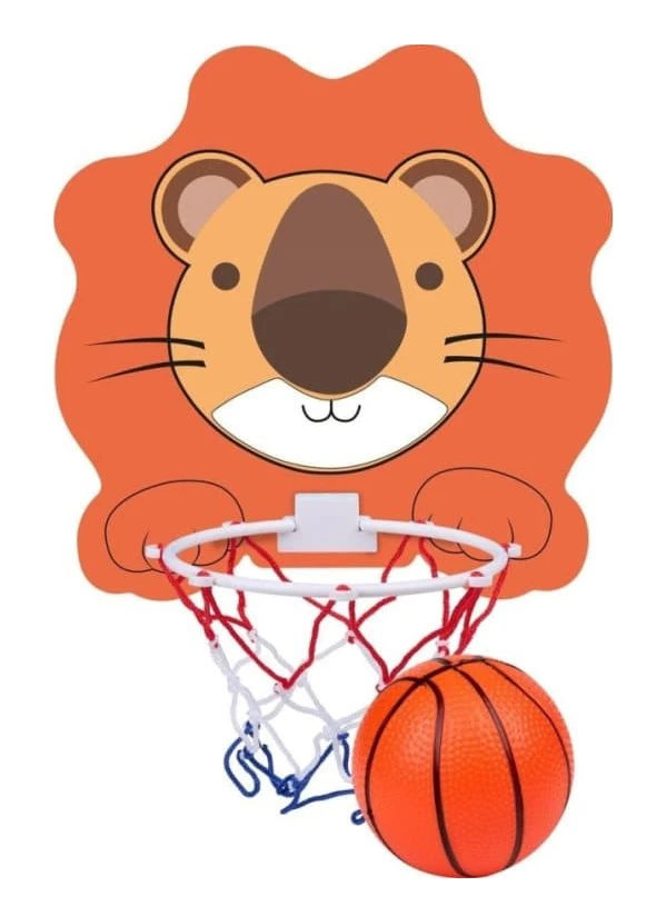 Basketbräda 40x30CM med lejonboll