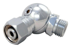 Metalsub 360 Graders Vridbar Adapter För Andra Steget Silver