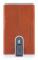 Piquadro korthållare i läder Square Sliding System Arancio unisex