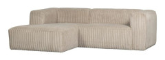 WOOOD - Schäslong Lounge Soffa Bean - Beige - Divansoffor - Från Homeroom