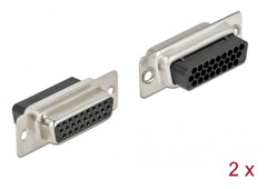 Delock - Datakontakt - HD-26 (hona) (paket om 2)