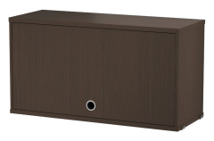 Överskåp 78x30x42cm Mörk EK