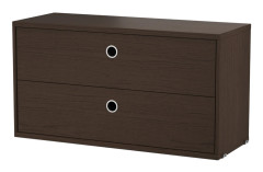 Lådhurts 78x30x42 Mörk EK