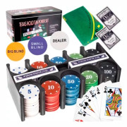 Pokerset / Texas Poker Set - 200 Marker