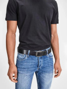 Jack and Jones läderbälte Svart 12111286