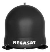 Megasat Campingman Portable ECO Graphite, 10,7 - 12,75 GHz, 31 dBi, Parabolisk, Horisontell/vertikal polarisering, 23 - 43°, grafit