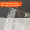 ING 100 Pieces Transparent Self-Adhesive Cellophane Bags 6x22 cm Reusable for Cookies, Candy, Jewelry, Gifts, Hair Accessories and Small Items