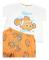 Hitta Nemo Dam Kortärmad Lång Pyjamas Set L Vit White/Orange L
