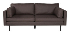 Boom Soffa - Svart / Brun Mikrofiber