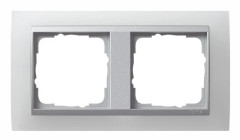 GIRA Event Opaque Aluminium - Vit (021250)