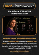 Stuck on Homework – GCSE & IGCSE Matematik Videohandledningar DVD