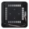 Inter-Tech A60 - Chassi - Ultra small form factor - Svart