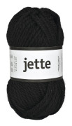 Ullgarn Jette 50g svart