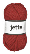 Ullgarn Jette 50g röd