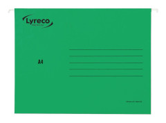 Hängmapp LYRECO premium A4 grön 25/fp
