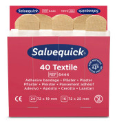 Plåster SALVEQUICK refill textil 40/fp 6st