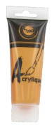 Mat akryl färg guld 75 ml tub