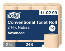 Toalettpapper TORK Adv T4 natur 24/fp