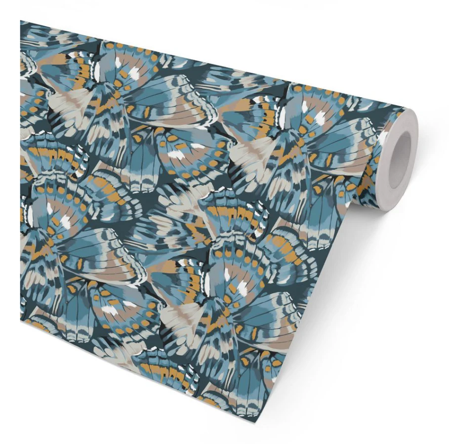 Presentpapper 57cmx154m Bluewings