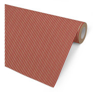 HEDLUNDS OF SWEDEN Julpapper 57cmx154m Floating stripe röd