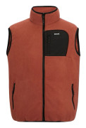 Regatta Professional Frankie Fleece Gilet för män 4XL Tegel/Svart