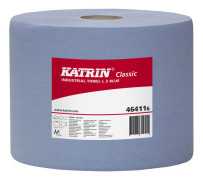 Verkstadsrulle Katrin Classic, 2-lagers, 380m x 22cm, Ø29cm, blå