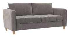 Loft24 - Soffa 3 sittplatser Coco - Grå - 3-sits-soffor - Från Homeroom