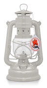 Stormlykta / fotogenlykta Feuerhand 276 (Baby Special), 255 mm, Soft Beige, med veke