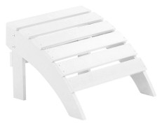 Fotstöd Adirondack Vit - Vit
