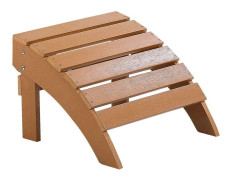 Fotstöd Adirondack Ljus trä - Ljus trä