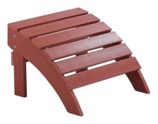 Fotstöd Adirondack Röd - Röd
