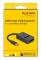 Delock - Gränssnittsadapter - M.2 - M.2 Card (PCIe NVMe & SATA) - USB-C 3.2 (Gen 2) - svart