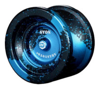 Responsiv Yoyo Ball Professionell tävling Aluminiumlegering Metall Yoyo pedagogisk leksak för barn presenter D