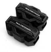 För DUCATI MULTISTRADA 1200/1260/S/ST 950 V2S V4S 2010-2020 2022 Motorskydd Bumper Skydd Dekorativt Block Störtbåge Black-T