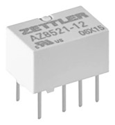 Zettler Electronics AZ8521-12 printrelä 12 V/DC 2 A 2 x växlare