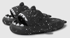 Cute Cartoon Shark Slippers, Quick-Drying Non-Slip Slippers, Bath Slippers