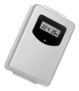433MHz Fjärrstyrd Digital Trådlös Termometer Sensor Luftfuktighetsmätare Monitor Hem Väderstation