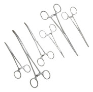 Ultimate Hemostat Set, 6 delar, perfekt för hobbyverktyg, elektronik, fiske och taxidermi (8\", 6.25\" och 5\")