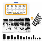 300-delsats M2.5 M3 M4 M5 M6 M8 Sexkantskruvar, Set Assortm