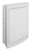 Panasonic 24-modulers infälld panel med ogenomskinlig dörr vit