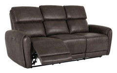 Arvello Reclinersoffa 3-sits Elektrisk - Brun