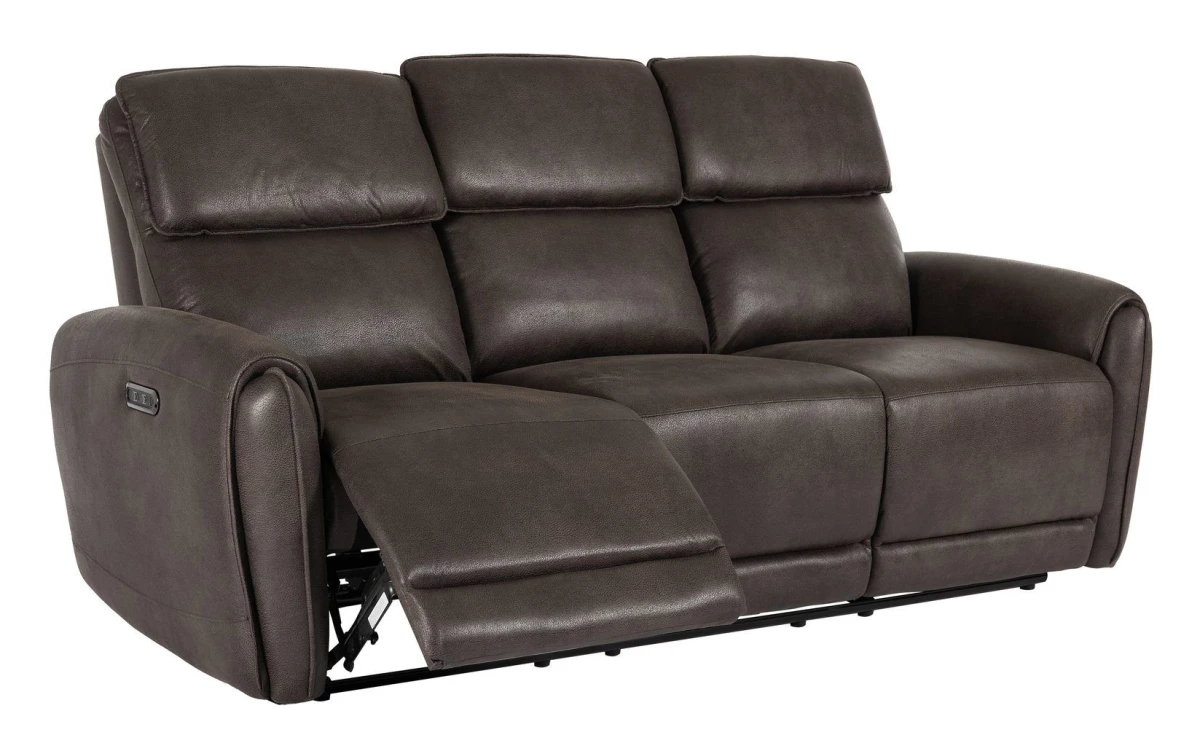 Arvello Reclinersoffa 3-sits Elektrisk - Brun