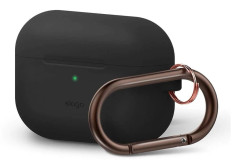ELAGO Skyddsväska för Airpod Pro med Hängare Svart