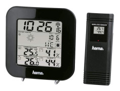 HAMA Väderstation EWS-200 Svart