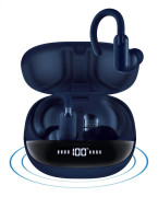 MIXX Headphone Sports Charge 2 In-Ear Hook TWS Svart/Blå